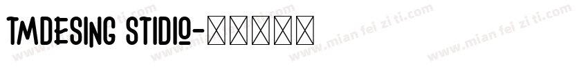 TMDESING STIDIO字体转换